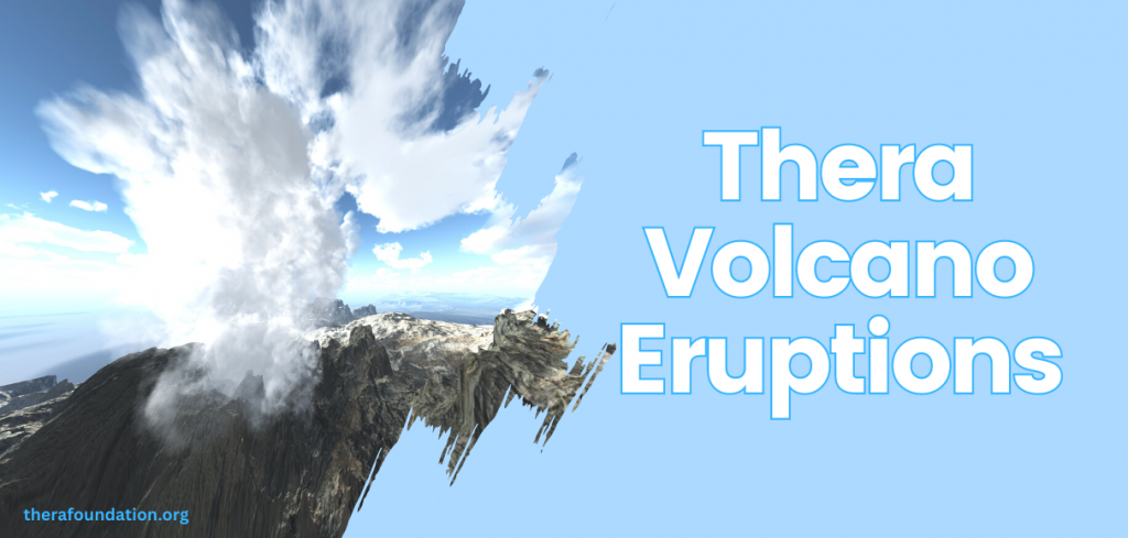 Thera Volcano Eruption
